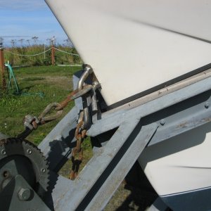 Bow Catcher lined with 1/2" Teflon  9/11
