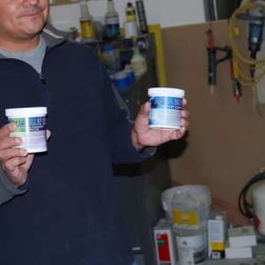 Aqua Blue 100 and 200 compound