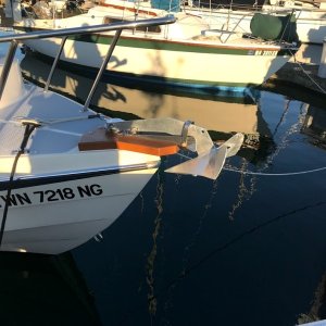 bowsprit with anchor