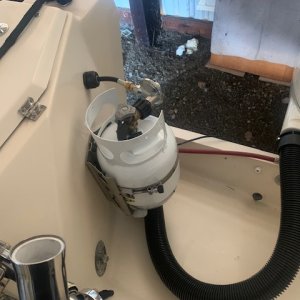 Propane Mount For New Cook Top