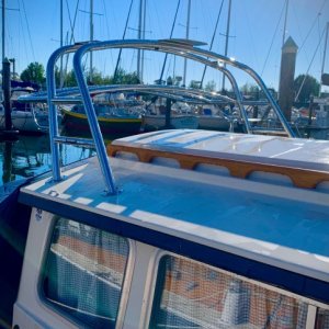 Media 'custom Radar Arch' in album 'Mac, Jess and Ranger on the dock at Friday Harbor'