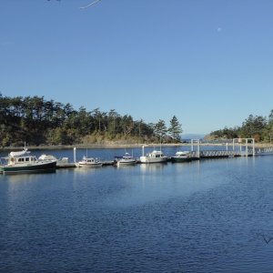 Media 'Back at the docks after the morning walk. Even more space now but still didn't feel like moving the boat.' in album 'Fossil Bay CBGT 2018'