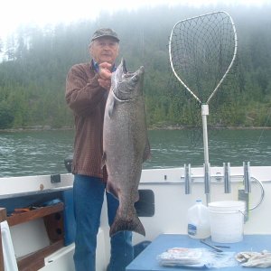 happy angler