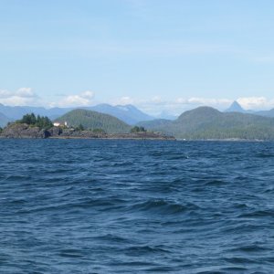 Friendly Cove Lighthouse on Nootka Island