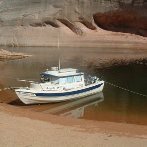 2012 Lake Powell  another beautiful campsite