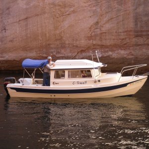 Bill & Sue on C-Swell by Rana Verde