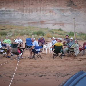 Preparing for the evening campfire @ Explorer Canyon by Rana Verde