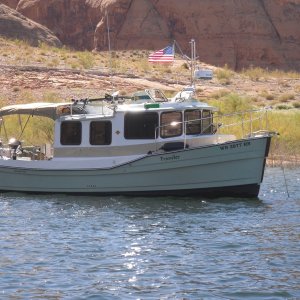 Russ & Toni on Traveler in Oak Canyon I by Rana Verde
