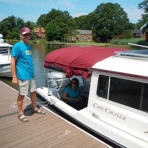 Media 'FREEDOM finishing up the cruise & also heading to the boat ramp' in album 'Boats leaving from the Baum's dock'