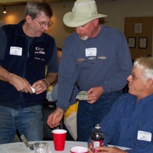 Media 'Fun Time at CDC..Dave is selling a bunch of Steering Wheel Hubs and I 
am the proud owner of one.' in album 'The Fruits of Travel...winner of the C-Brat who traveled the longest distance to attend..'