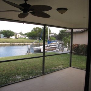 View from the back of the house.