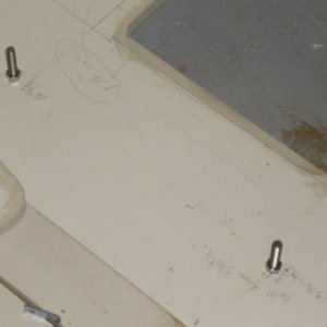 Media 'Bolts placed for track guides' in album 'Barber Chair Conversion'