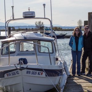 Kevin and Judy at the Port of Everett