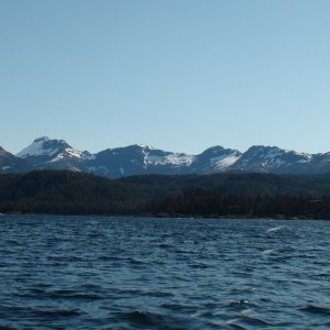 Baranof Island from Gulf of Alaska