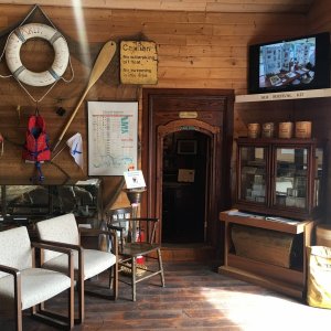 More of the museum on the dock
