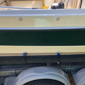 Boat Centered, now can remove spacer