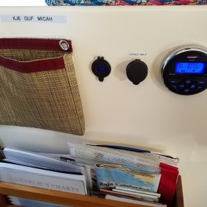 New stereo (photo crashed during an edit, text above)