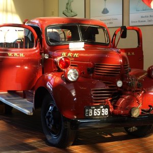 Hearst Castle orignal fire engine