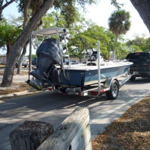 Nice Hewes Flats boat