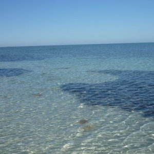 out in front Atlantic side Bahia Honda
