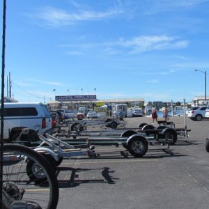 Media 'Day use parking at the City Marina at Garrison Bight Key West. You can just make out the ramps dock on the right side of the picture.Nice ramp good parking.$322. for six nights including separate trailer and truck parking. No weekly rate just a daily and monthly' in album 'Low mileage cream puff in Marathon. Check out the conch style decor on the bow of this unit.'