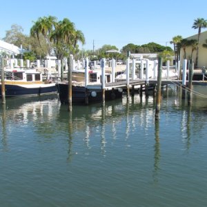 From left to right, Illusions, Gipetto and Denny-O's Charlotte Ann then the baby boat Will-C