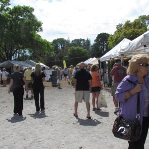 Farmers market Dearborn street Englewood Florida near Cape Haze west coast of Florida