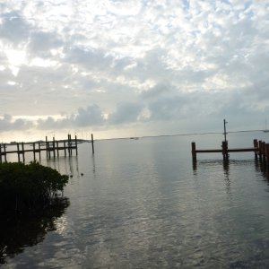 This photo taken from Snooks Bayside Grill in Key Largo a great place to watch a sunset,live music but nice music,a happy hour that draws a crowd