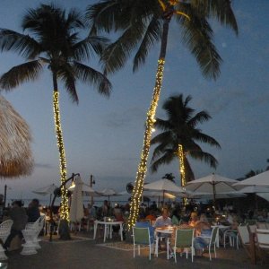 Snooks Bayside gets busy after sunset. It's like you are on an island somewhere.We give it five stars