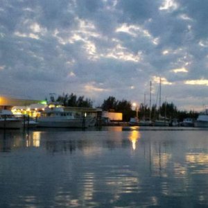 A Pilot House marina sky on the dock 20 feet from Will-C's slip