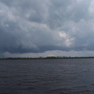 Another storm. Water spouts and tornados. Alligator River,NC