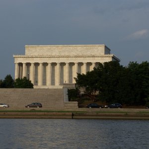 Lincoln Memorial from Potomac River, DC