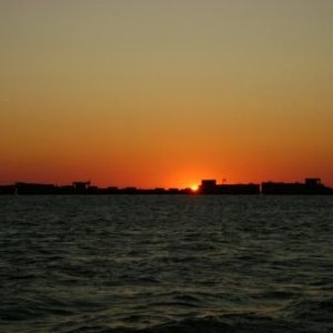 The Eastern Shore sunsets are just beautiful, I never tire of watching them.