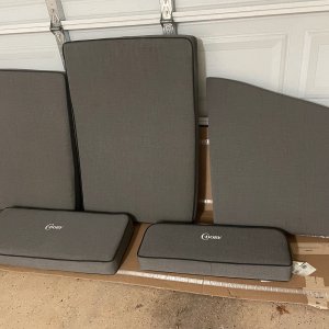 INTERIOR - dinette/bed cushions