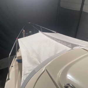 EXTERIOR - forward rain shield