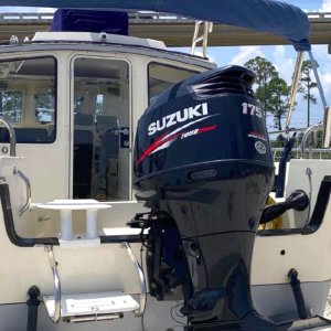 CD-25 SALVAGE SALE - EXTERIOR: Custom Aluminum generator mount