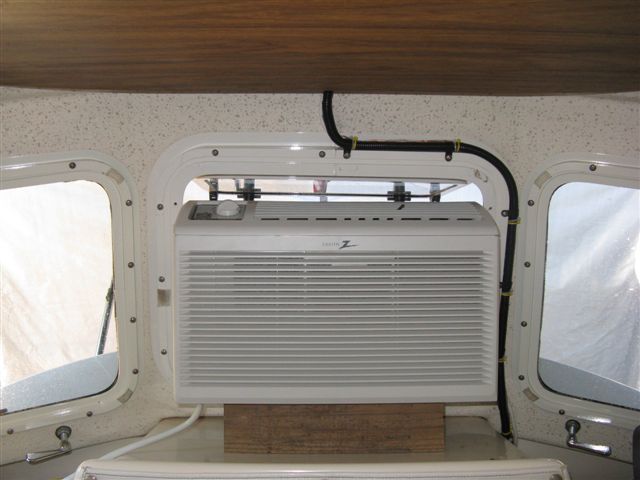 (012 12)  5000 BTU Zenith AC in place...just fits.