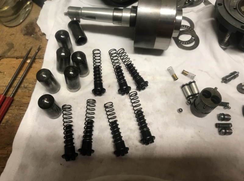 02 pistons back on springs