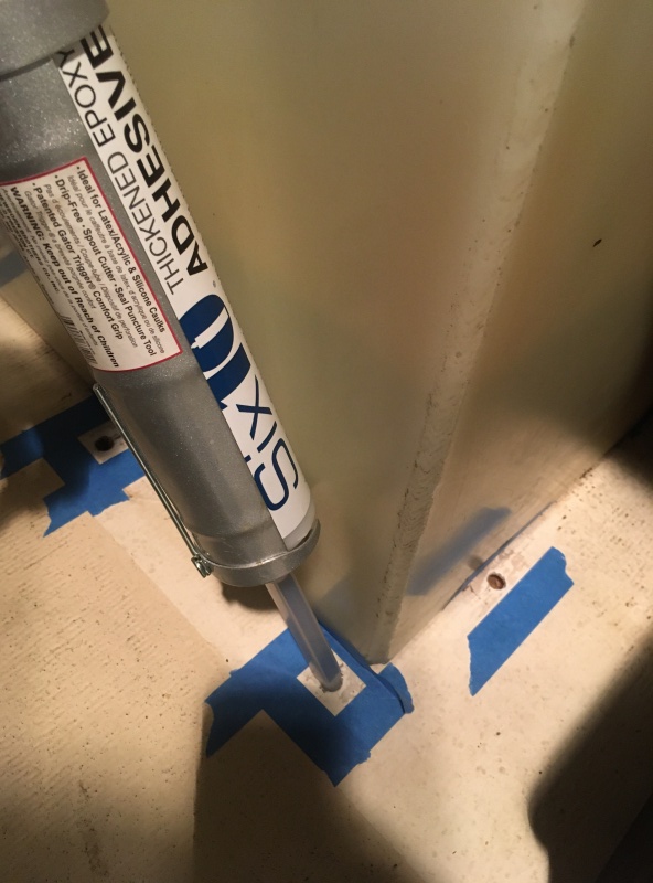 020 injected thickened epxoy