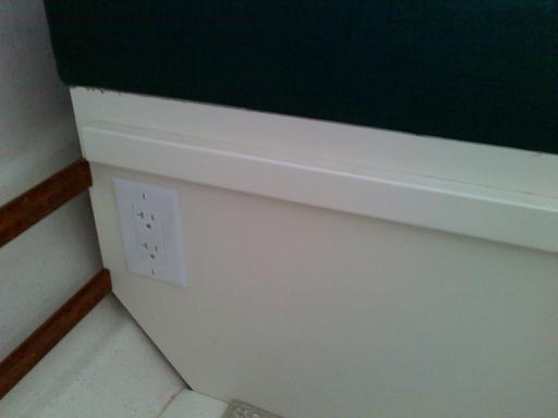 03/01/2010, newly installed electrical receptacle, used for tv, lamp, air conditioning, etc. 15 amp, 110 volt system