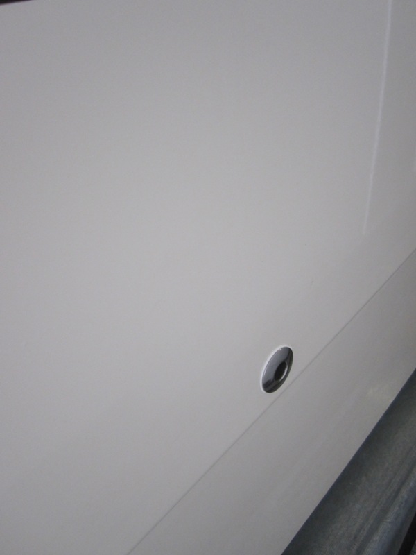 1 half inch through hull for propane locker drain