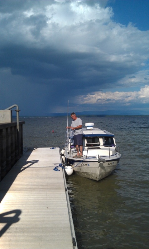 1.) Launched at Westport, NY public boat ramp