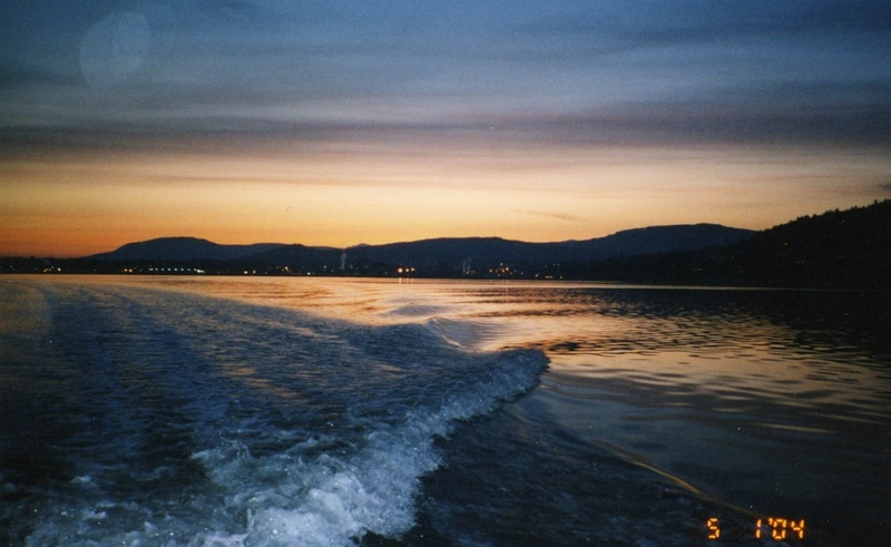 1 May 2004 early am
Bellinham behind us