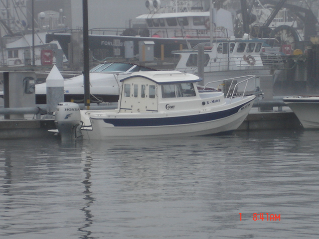 1 Oct Fisherman's Terminal 
A foggy morning