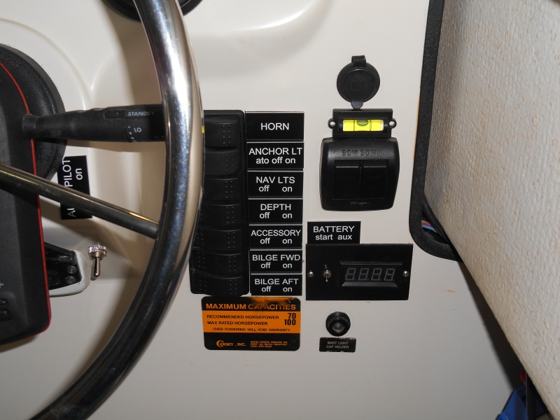 1" X 2" labels from Carolina Laser replaced original.