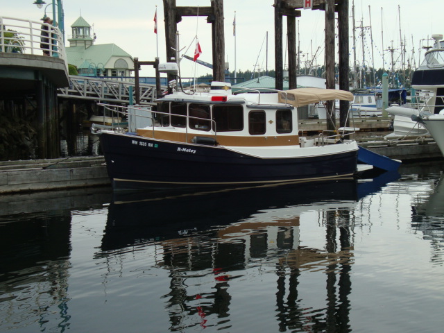 10 June - Another view of R-Matey at Naniamo