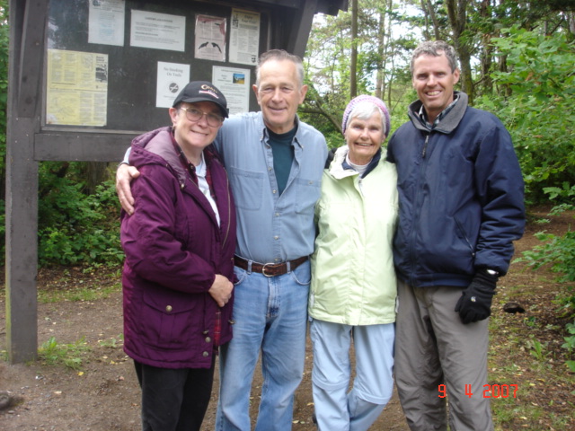 10 June Sucia Island 
Ruth & Joe (R-Matey)
 El & Brad (HALCYON)