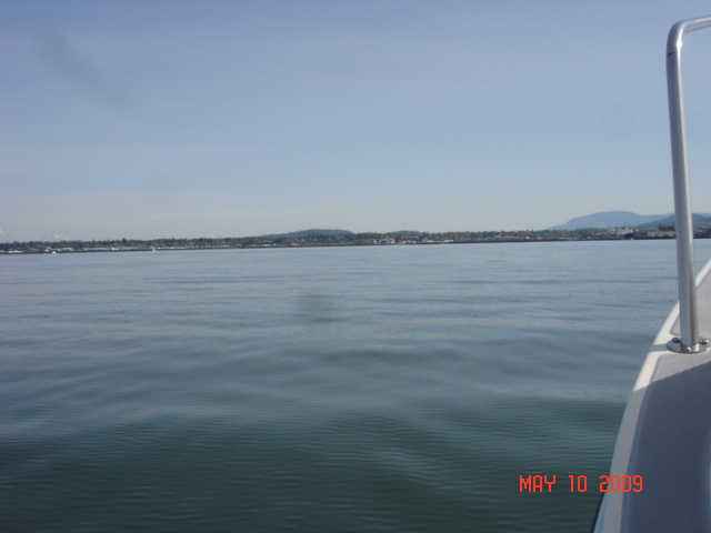10 May Returning home to
Bellingham Bay