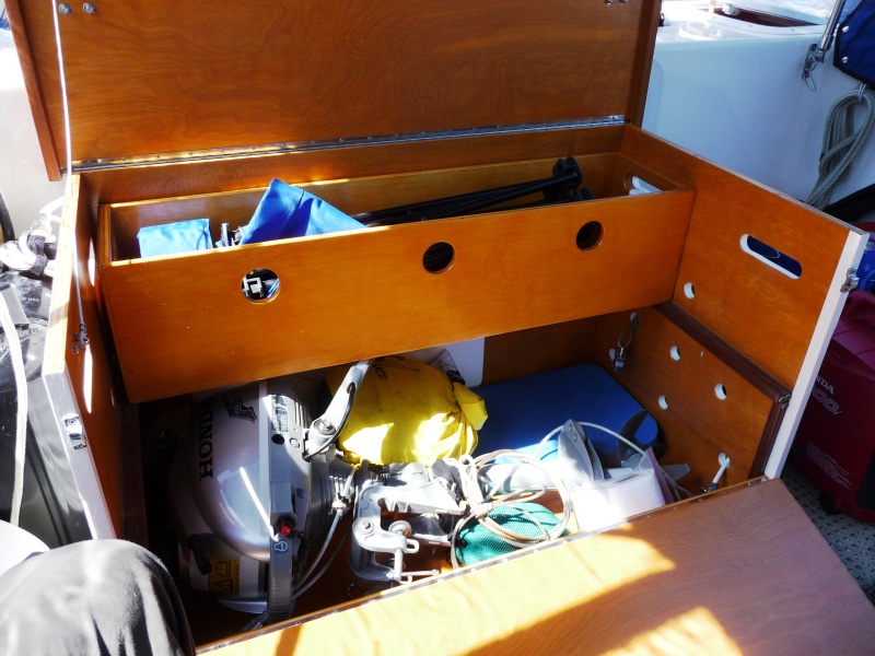 11. Holes and handels are for ventilation. Interior sliding and removeable box is built out of 1/2" maple plywood.