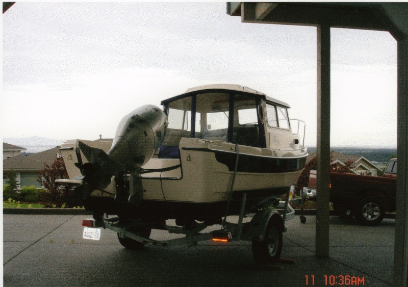 11 June 2005: Getting around the post.
